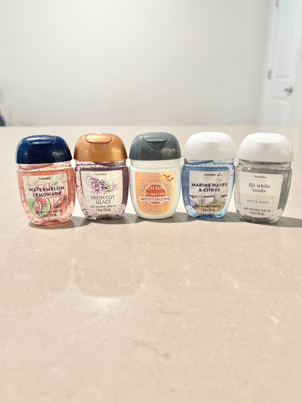 Bath & Body Works PocketBac Lot Bundle | 5 Mixed Hand Gels Gift Set